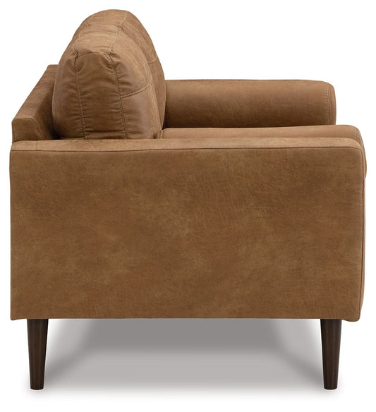 Telora - Loveseat - Caramel Stationary Loveseats by Signature Design by Ashley® - Walls Furniture & Mattress