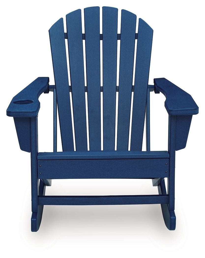 Sundown Shores - Rocking Chair - Blue Rocker Chairs by Signature Design by Ashley® - Walls Furniture & Mattress