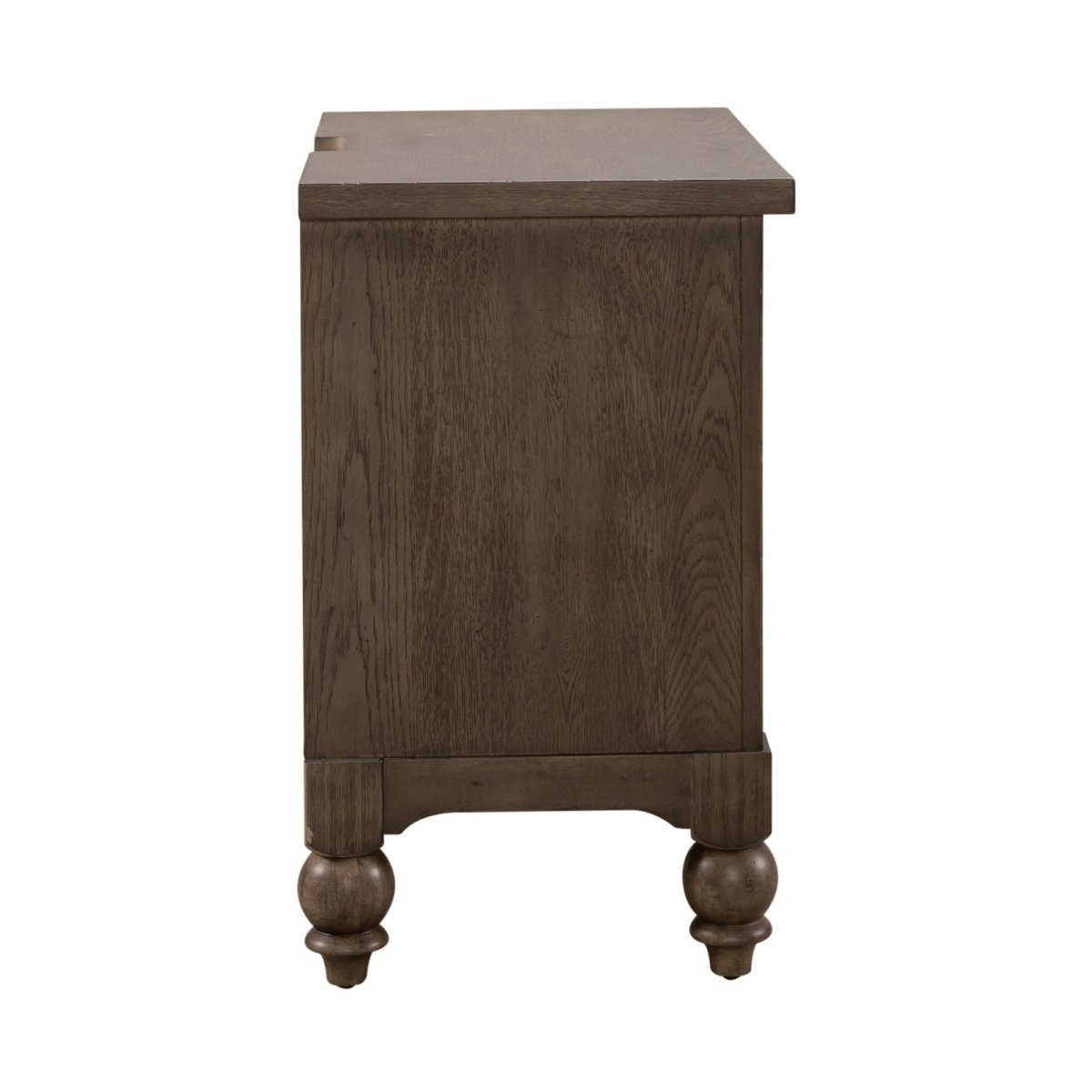 Americana Farmhouse - 2 Drawer Night Stand With Charging Station Nightstands w/ Charging Stations by Liberty Furniture - Walls Furniture & Mattress