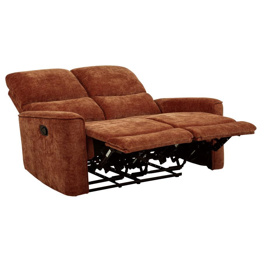 Navarro - Chenille Upholstered Reclining Loveseat Reclining Loveseats by Coaster Fine Furniture - Walls Furniture & Mattress