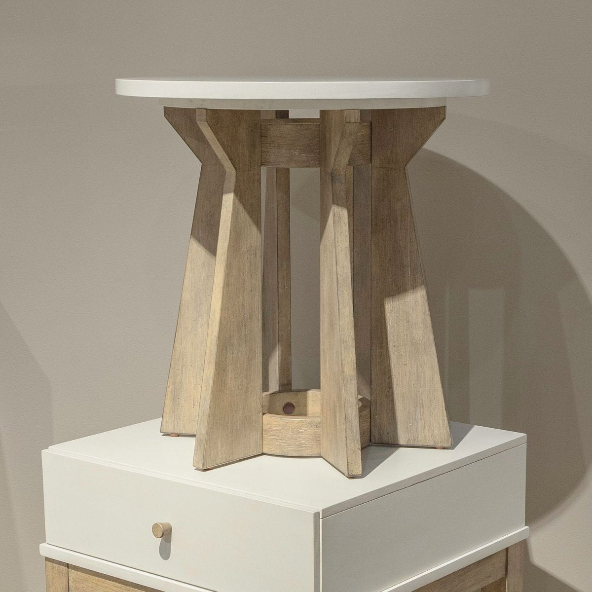 Berkley Square - Round End Table - Brown End Tables by Liberty Furniture - Walls Furniture & Mattress