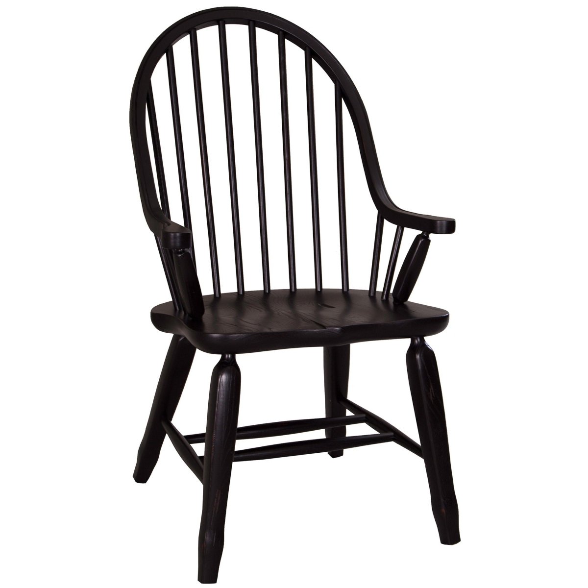 Treasures - Bow Back Arm Chair Arm Chairs by Liberty Furniture - Walls Furniture & Mattress