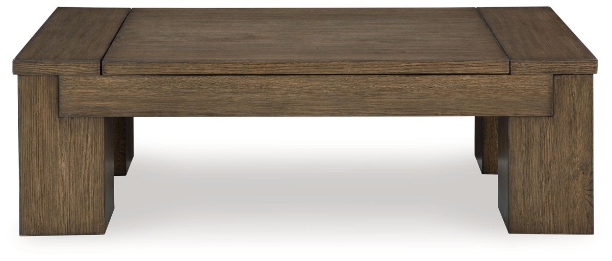 Rosswain - Lift Top Cocktail Table - Warm Brown Cocktail Tables by Signature Design by Ashley® - Walls Furniture & Mattress