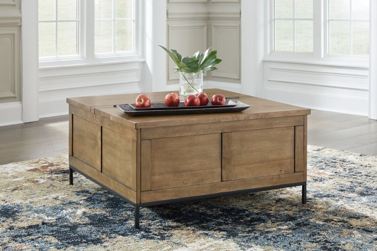 Torlanta - Lift Top Cocktail Table - Brown Cocktail Tables by Signature Design by Ashley® - Walls Furniture & Mattress
