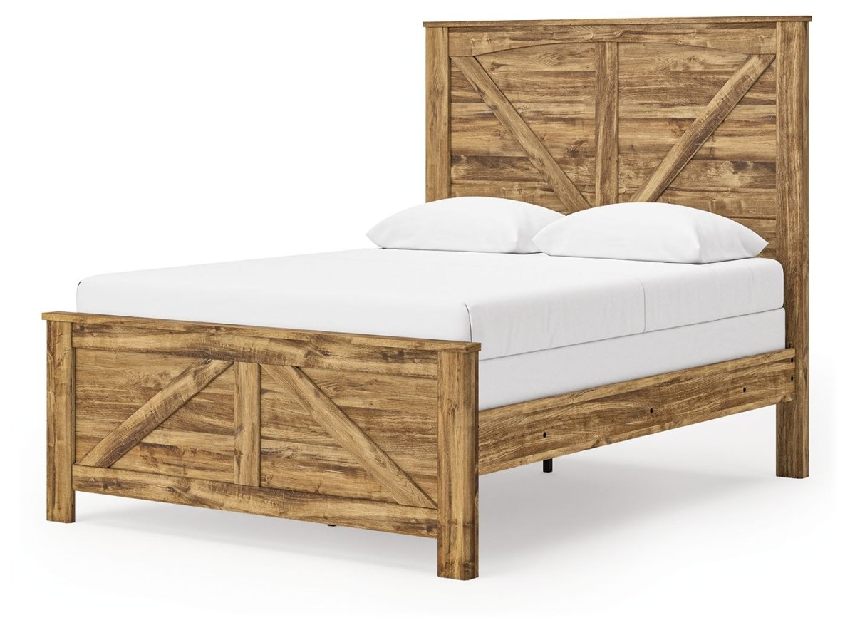 Maystonna - Crossbuck Panel Bed Panel Beds by Signature Design by Ashley® - Walls Furniture & Mattress