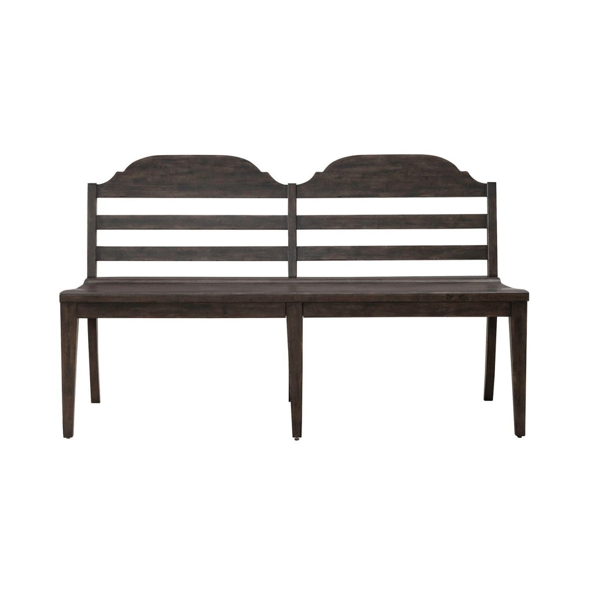 Paradise Valley - Ladder Back Bench (RTA) - Dark Brown Dining Benches by Liberty Furniture - Walls Furniture & Mattress