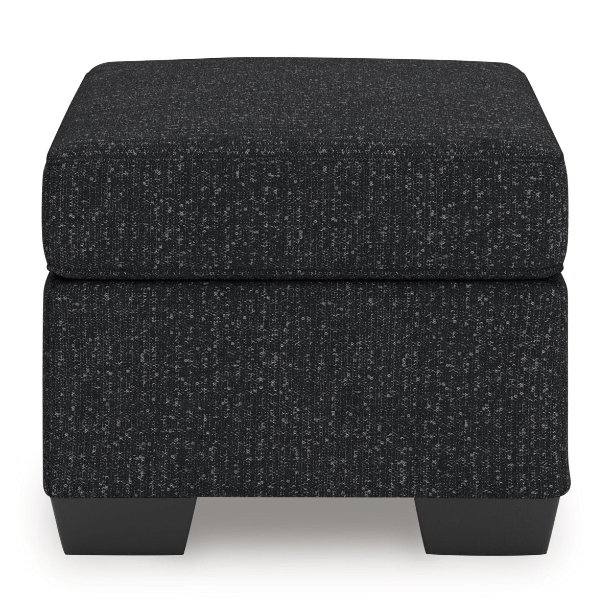 Jasmine Peaks - Ottoman - Coal Upholstered Ottomans by Benchcraft® - Walls Furniture & Mattress