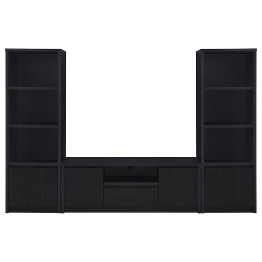 Winfield - 3 - Piece Entertainment Center TV Stand Entertainment Centers by Coaster Fine Furniture - Walls Furniture & Mattress