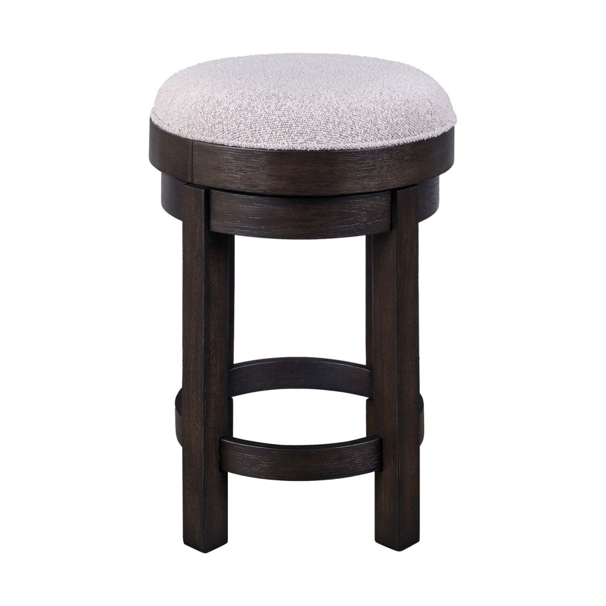 Weston - Upholstered Swivel Console Stool (RTA) - Brown Counter Height (24" - 27") by Liberty Furniture - Walls Furniture & Mattress