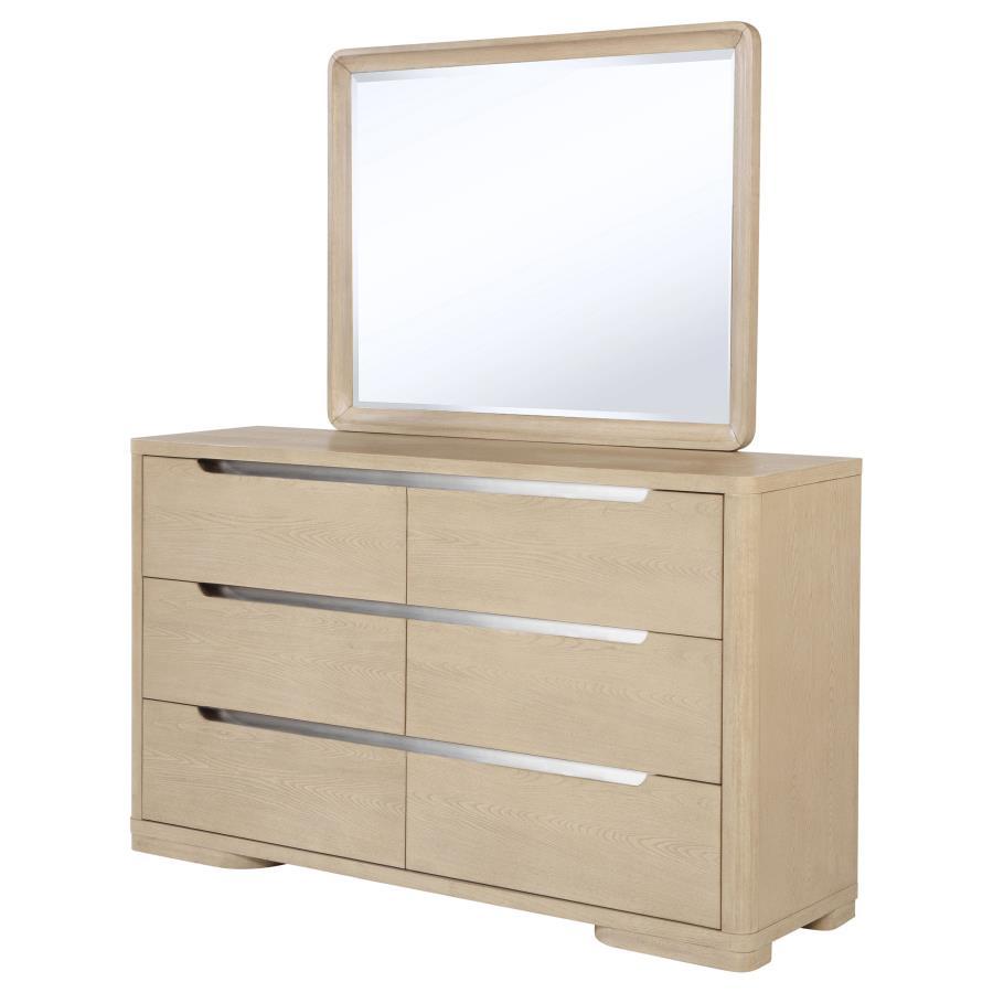 Ladera - 6 - Drawer Bedroom Dresser Dressers by Coaster Fine Furniture - Walls Furniture & Mattress