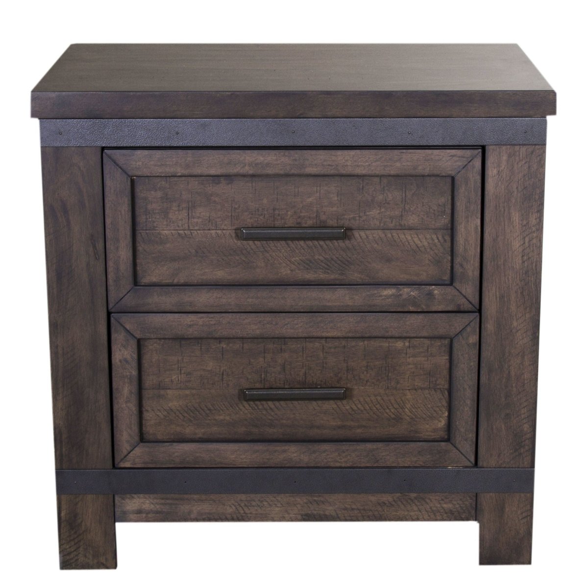 Thornwood Hills - Nightstand - Dark Brown Accent Nightstands by Liberty Furniture - Walls Furniture & Mattress