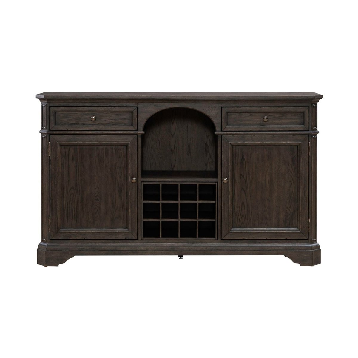 Grant Park - Wine Buffet - Brown Buffets by Liberty Furniture - Walls Furniture & Mattress