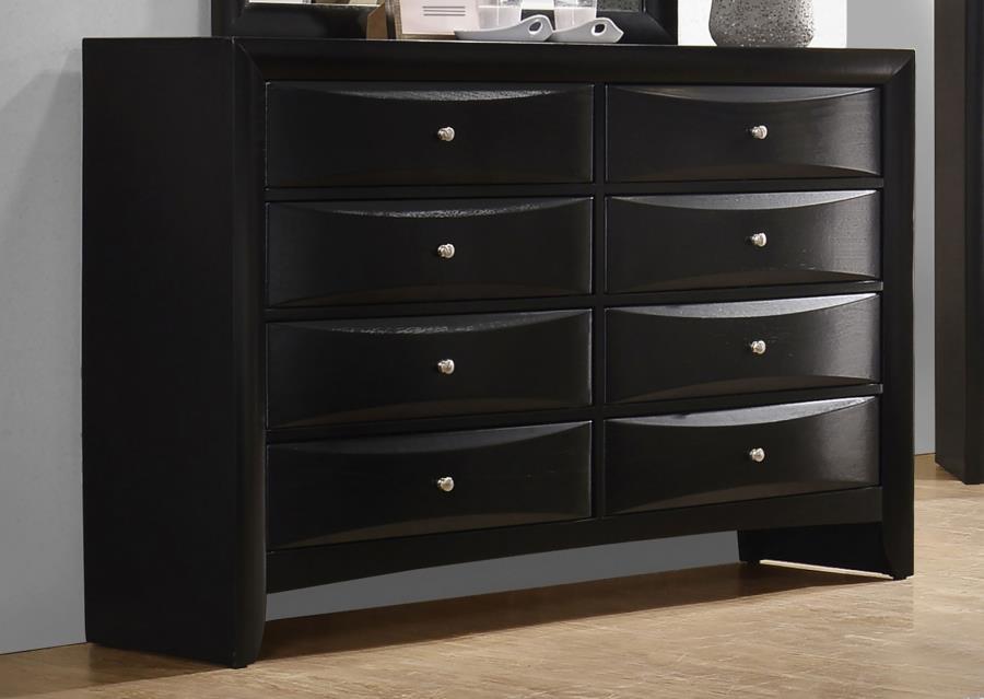Briana - 8 - Drawer Dresser Dressers by CoasterEssence - Walls Furniture & Mattress