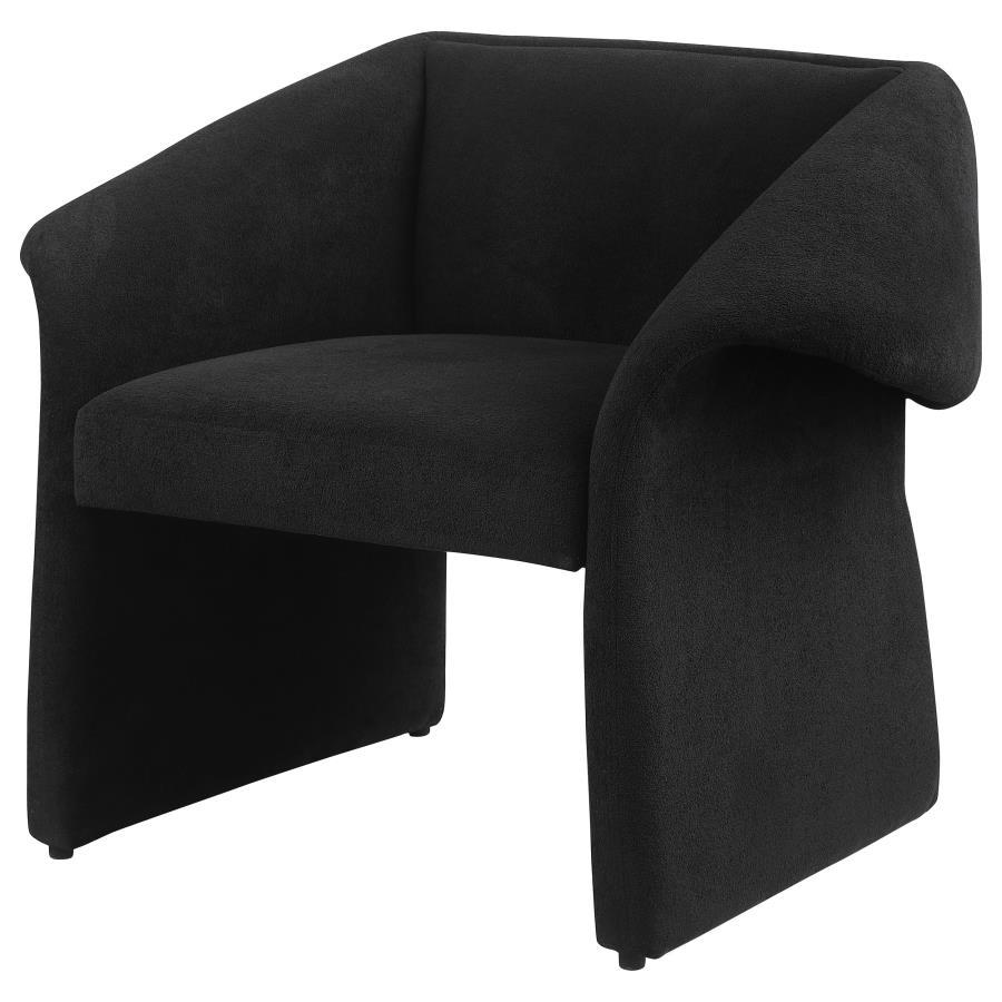Ramsey - Upholstered Sloped Arm Accent Chair Arm Chairs by Coaster Fine Furniture - Walls Furniture & Mattress