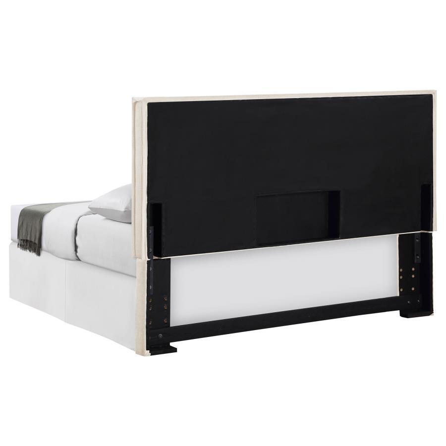 Izzy - Upholstered Panel Headboard Upholstered Headboards by CoasterEveryday - Walls Furniture & Mattress
