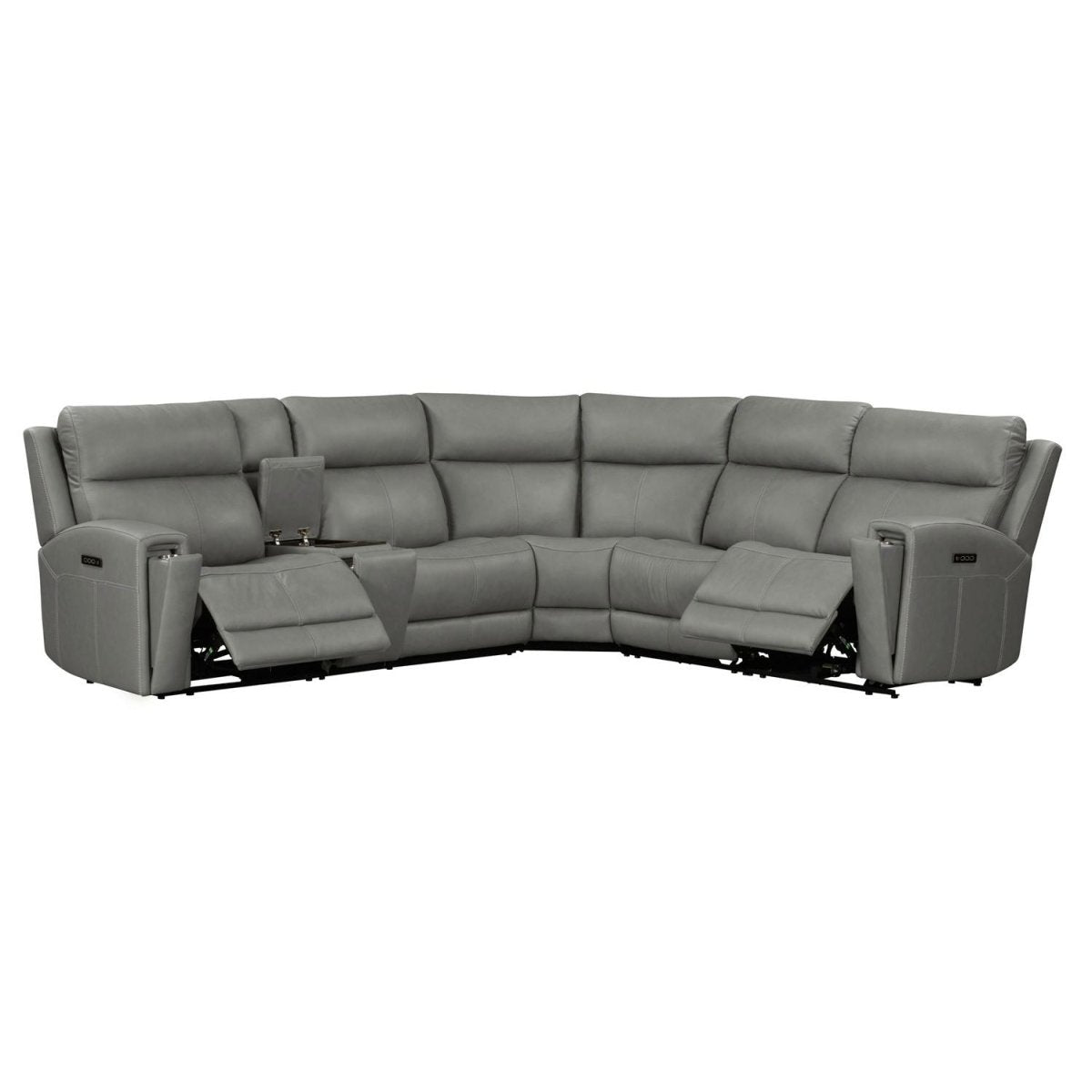 Camden - 6 Piece Sectional Reclining Sectionals by Liberty Furniture - Walls Furniture & Mattress