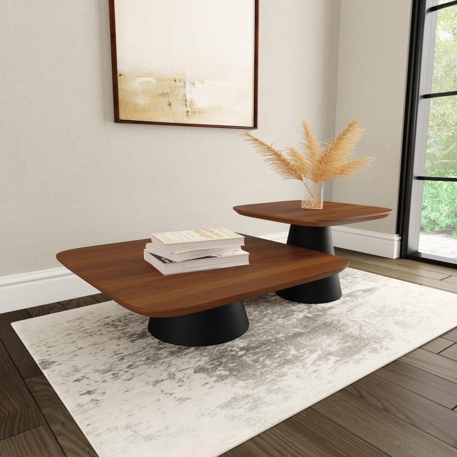 Eason - Cocktail Coffee Table Set Table Sets by Coaster Fine Furniture - Walls Furniture & Mattress