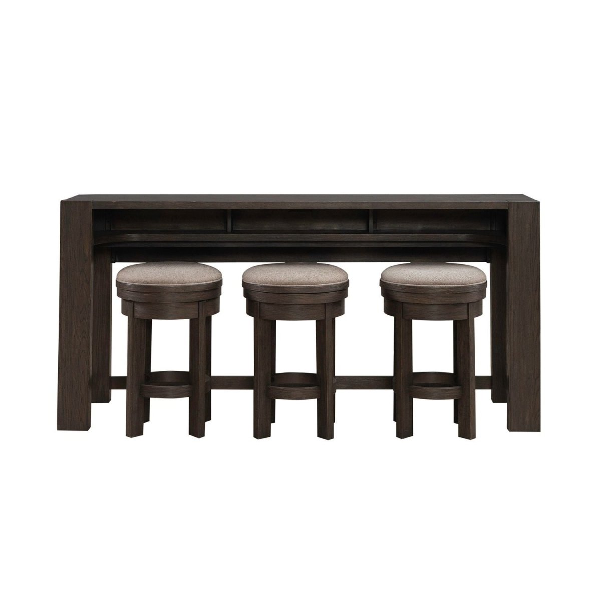 Lennox Hill - 4 Piece Set - Dark Brown 4 Piece Living Room Sets by Liberty Furniture - Walls Furniture & Mattress