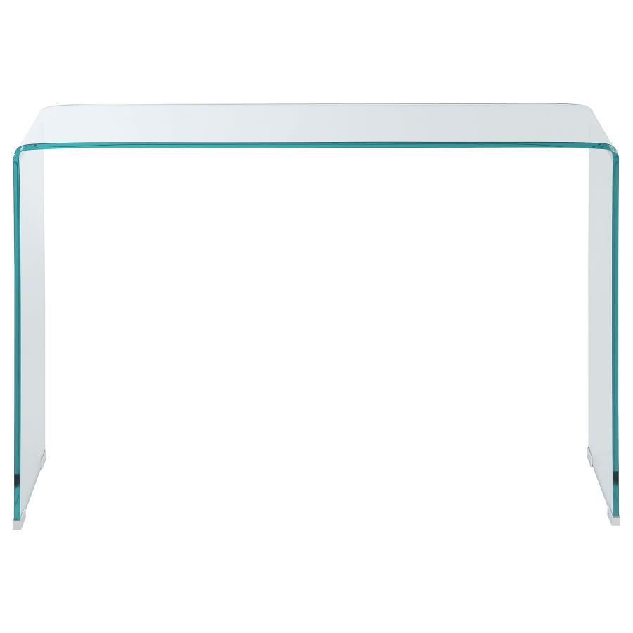 Ripley - Rectangular Tempered Bent Glass Table End Tables by CoasterEssence - Walls Furniture & Mattress