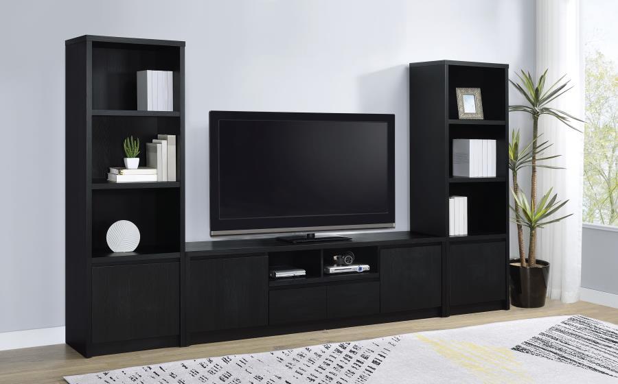 Winfield - 3 - Piece Entertainment Center TV Stand Entertainment Centers by Coaster Fine Furniture - Walls Furniture & Mattress