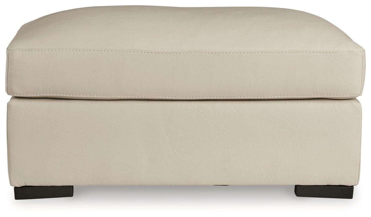 Treasure Trove - Ottoman - Almond Upholstered Ottomans by Signature Design by Ashley® - Walls Furniture & Mattress