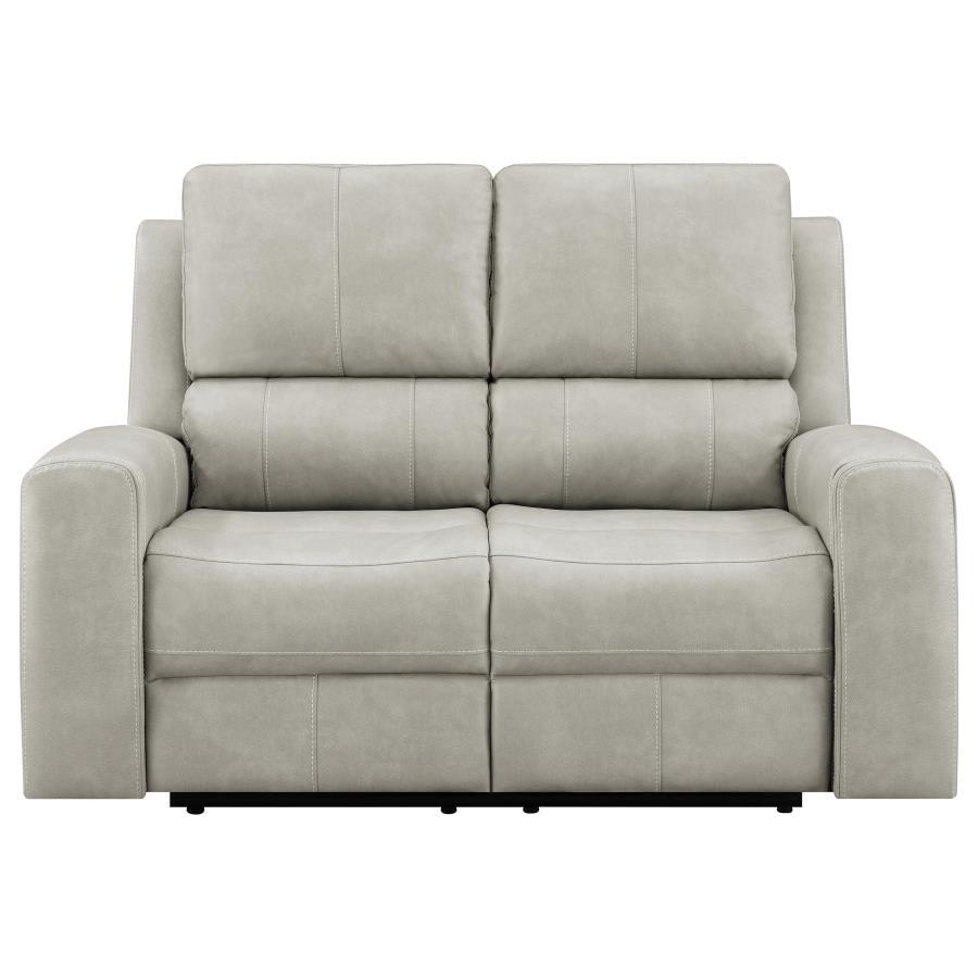 Brickston - Triple Power Reclining Loveseat Reclining Loveseats by Coaster Fine Furniture - Walls Furniture & Mattress