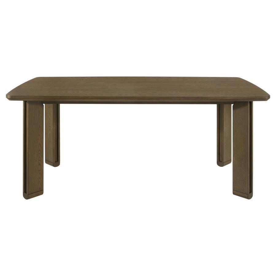 Ottowa - Rectangular Wood Dining Table - Brown Dining Tables by Coaster Fine Furniture - Walls Furniture & Mattress