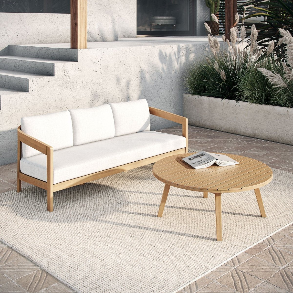 Wesley - Outdoor Patio Set 3 Piece Outdoor Sets by New Classic - Walls Furniture & Mattress