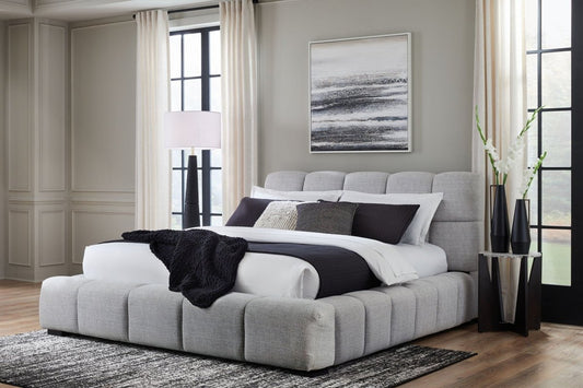 Grendusk - Upholstered Bed Upholstered Beds by Signature Design by Ashley® - Walls Furniture & Mattress