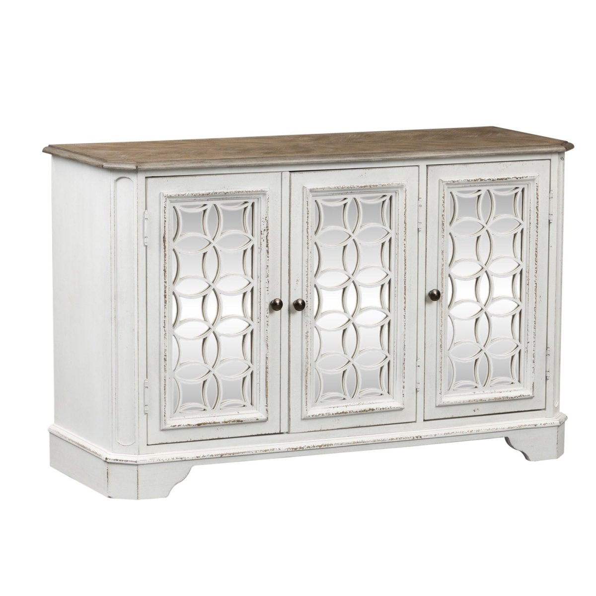Magnolia Manor - Hall Console - White TV Stands by Liberty Furniture - Walls Furniture & Mattress