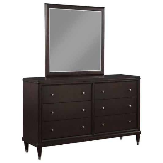 Emberlyn - 6 - Drawer Dresser Dressers by Coaster Fine Furniture - Walls Furniture & Mattress