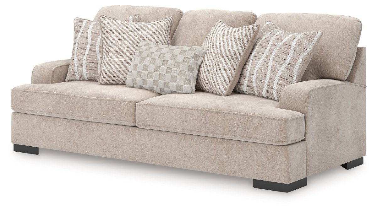 High Profile - Sofa - Taupe Stationary Sofas by Benchcraft® - Walls Furniture & Mattress