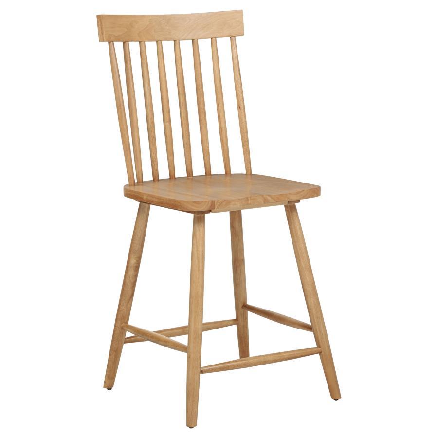 Andrews - Windsor Counter Height Dining Side Chair (Set of 2) Chair Sets by Coaster Fine Furniture - Walls Furniture & Mattress