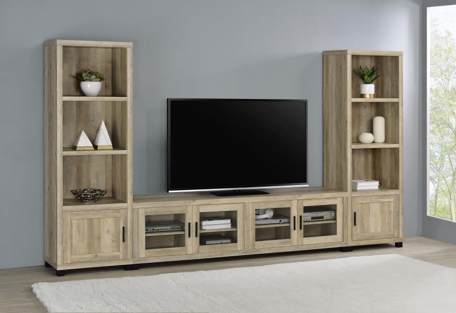 Sachin - TV Entertainment Center Entertainment Centers by Coaster Fine Furniture - Walls Furniture & Mattress