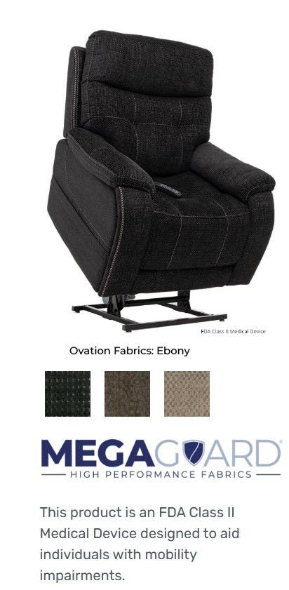 iNFI ELITE Ovation Ebony Infinite Position Lift Chair Lift Chairs by Mega Motion - Walls Furniture & Mattress