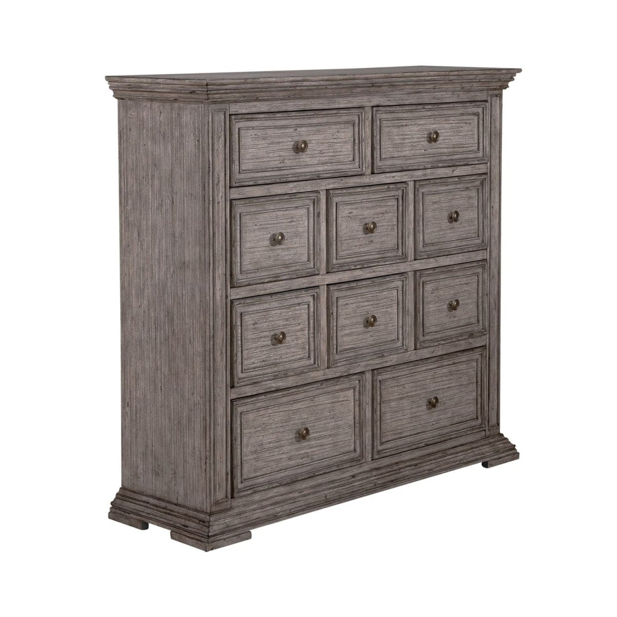 Big Valley - 10 Drawer Chesser Dressers by Liberty Furniture - Walls Furniture & Mattress