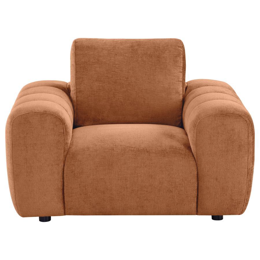 Burnett - Chenille Upholstered Accent Chair Arm Chairs by Coaster Fine Furniture - Walls Furniture & Mattress