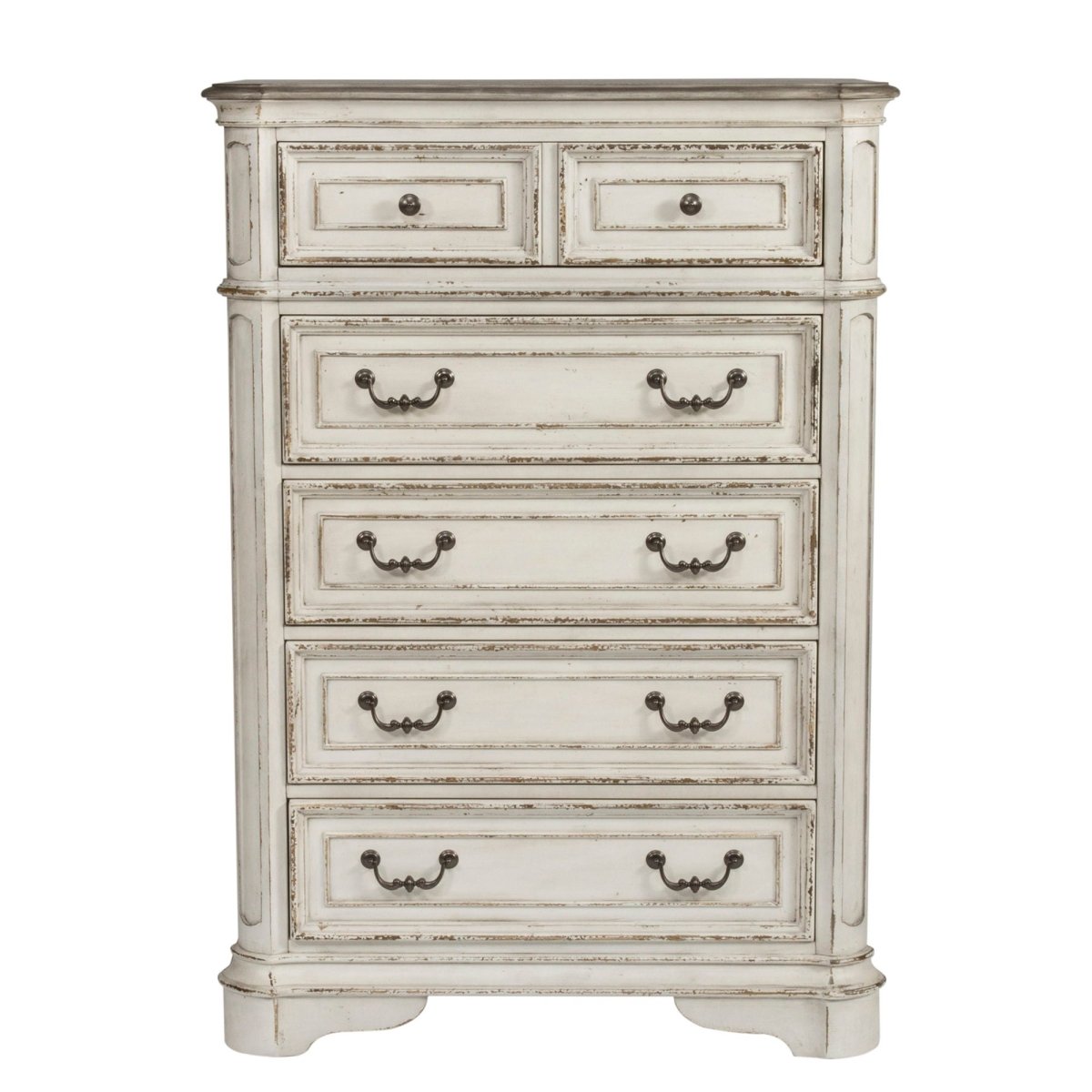 Magnolia Manor - 5 Drawer Chest Accent Chests by Liberty Furniture - Walls Furniture & Mattress