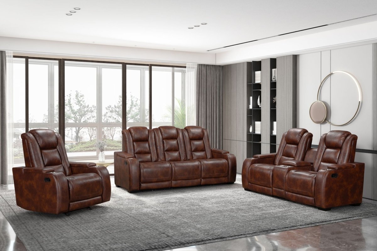 Chester - Reclining Sofa Set Reclining Sofas & Loveseats by New Classic - Walls Furniture & Mattress