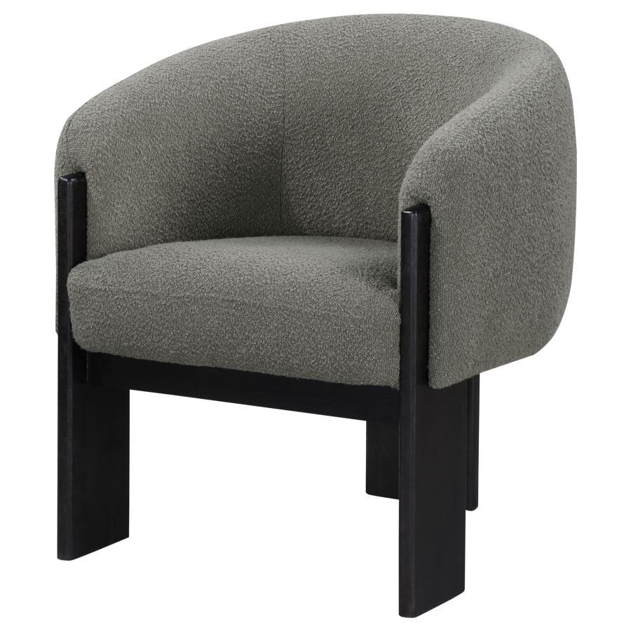 Valdez - Boucle Upholstered Barrel Back Accent Chair Accent Chairs by CoasterEveryday - Walls Furniture & Mattress