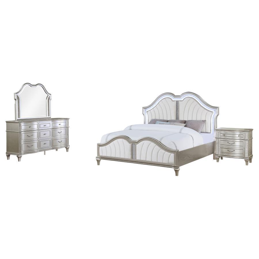 Evangeline - Bedroom Set 4 Piece Bedroom Sets by CoasterElevations - Walls Furniture & Mattress