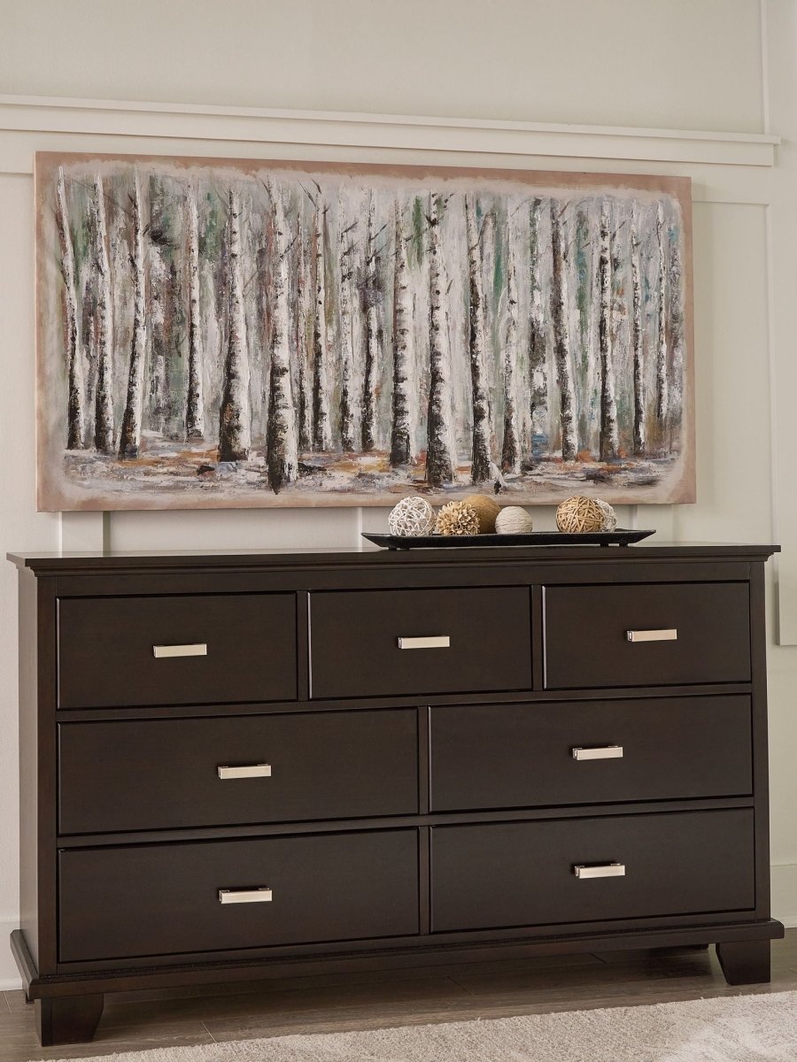 Covetown - Dresser - Dark Brown Dressers by Signature Design by Ashley® - Walls Furniture & Mattress
