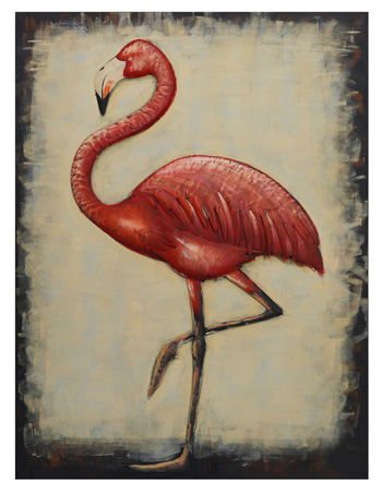 Finnridge - Indoor/Outdoor Wall Decor - Pink / Beige / Black Wall Decor by Signature Design by Ashley® - Walls Furniture & Mattress