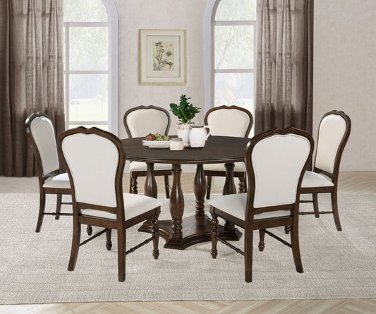 Landon - Round Dining Table Set 5 Piece Dining Room Sets by Coaster Fine Furniture - Walls Furniture & Mattress