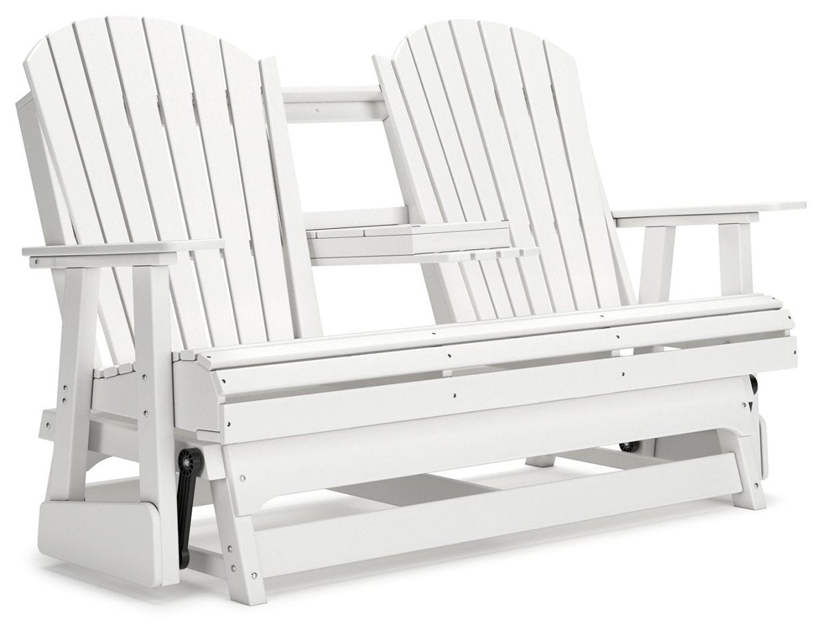 Hyland Wave - Glider Loveseat Loveseats by Signature Design by Ashley® - Walls Furniture & Mattress