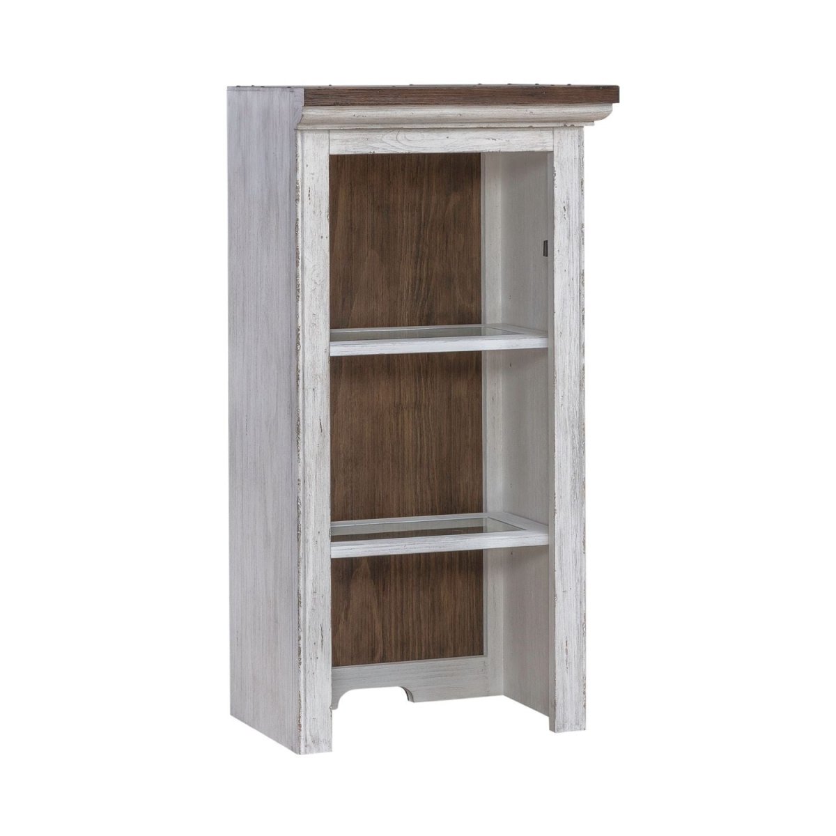 River Place - Right Pier Top - White Piers by Liberty Furniture - Walls Furniture & Mattress