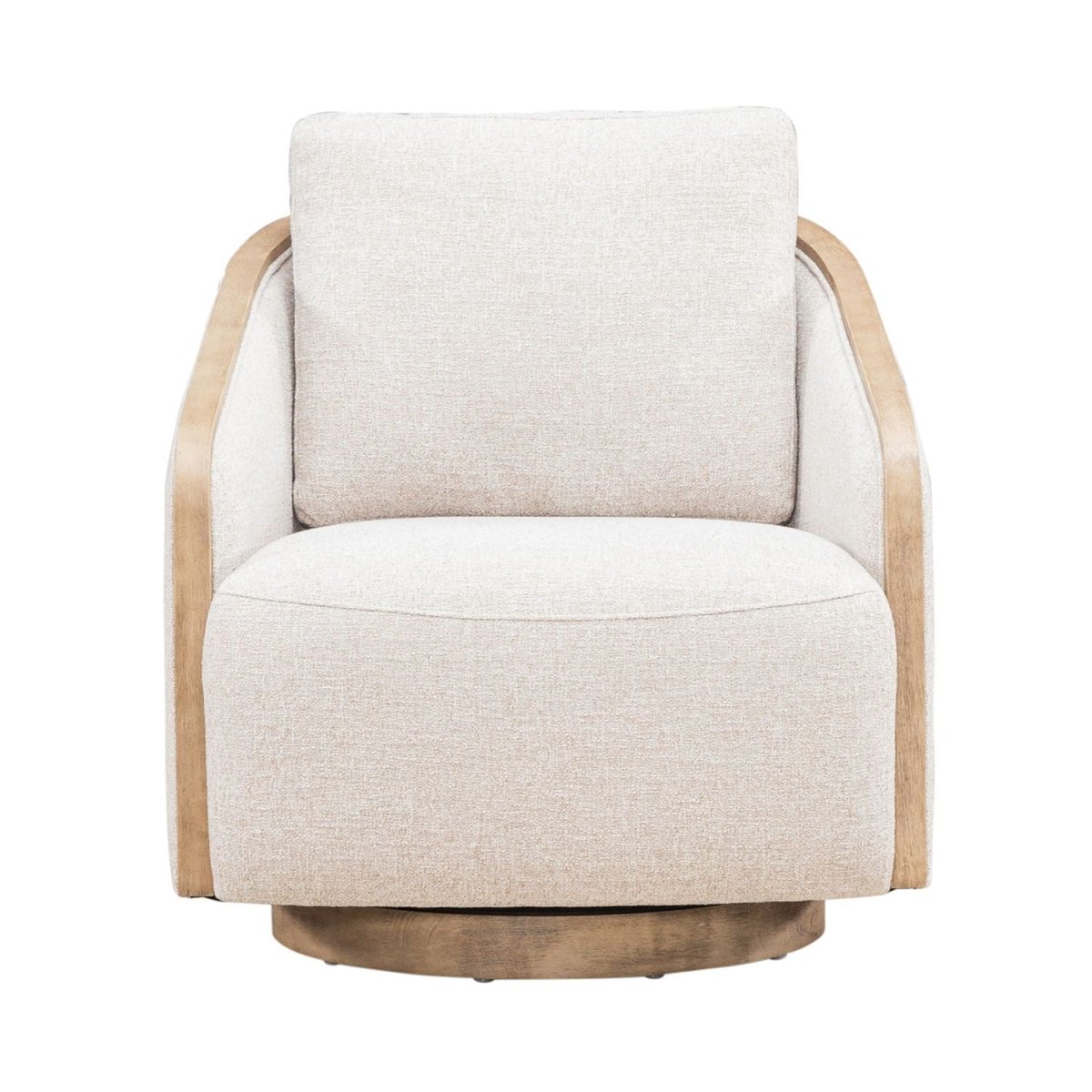 Nora - Upholstered Swivel Accent Chair Swivel Chairs by Liberty Furniture - Walls Furniture & Mattress