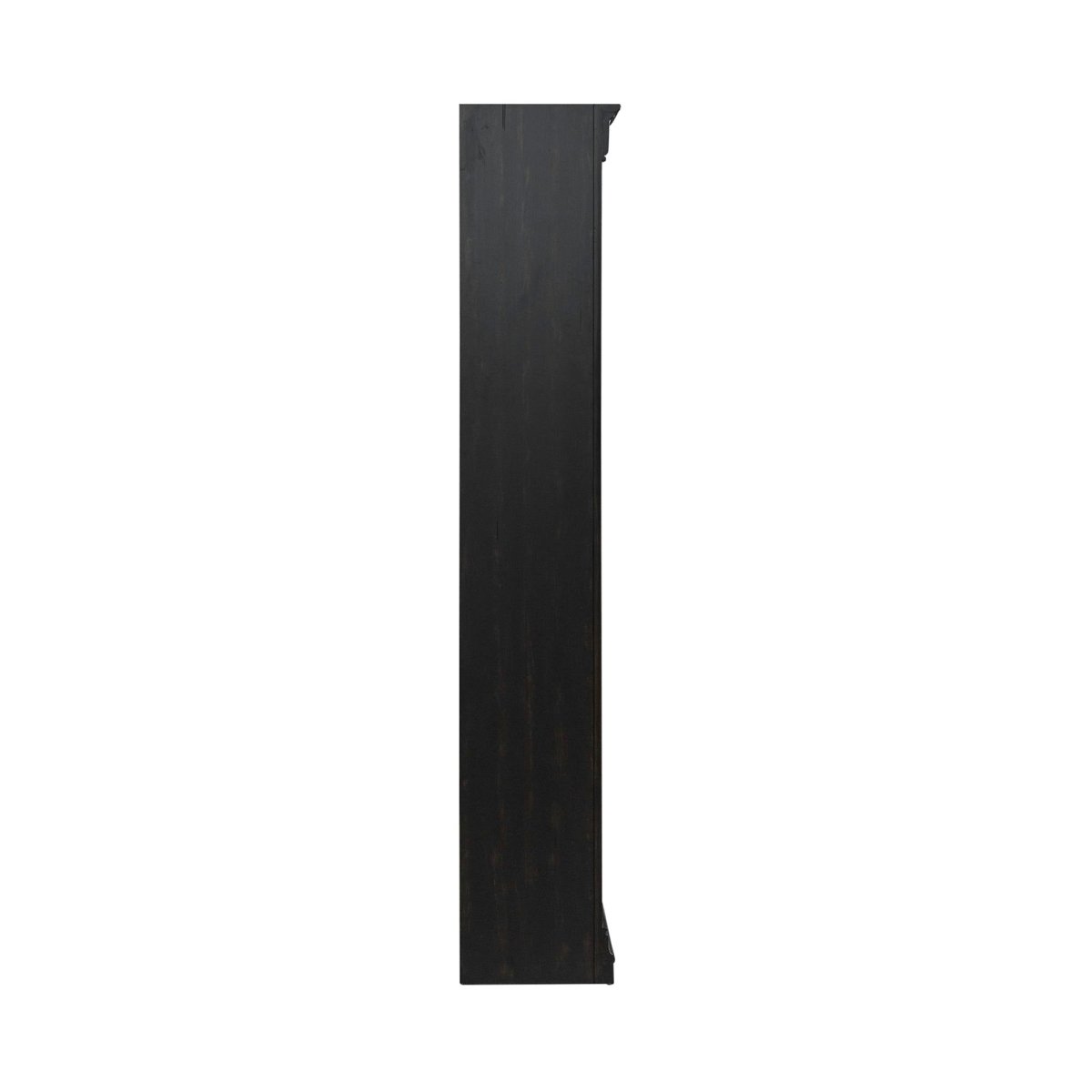Meritage - Bunching Bookcase - Aged Charcoal Standard Bookcases by Liberty Furniture - Walls Furniture & Mattress