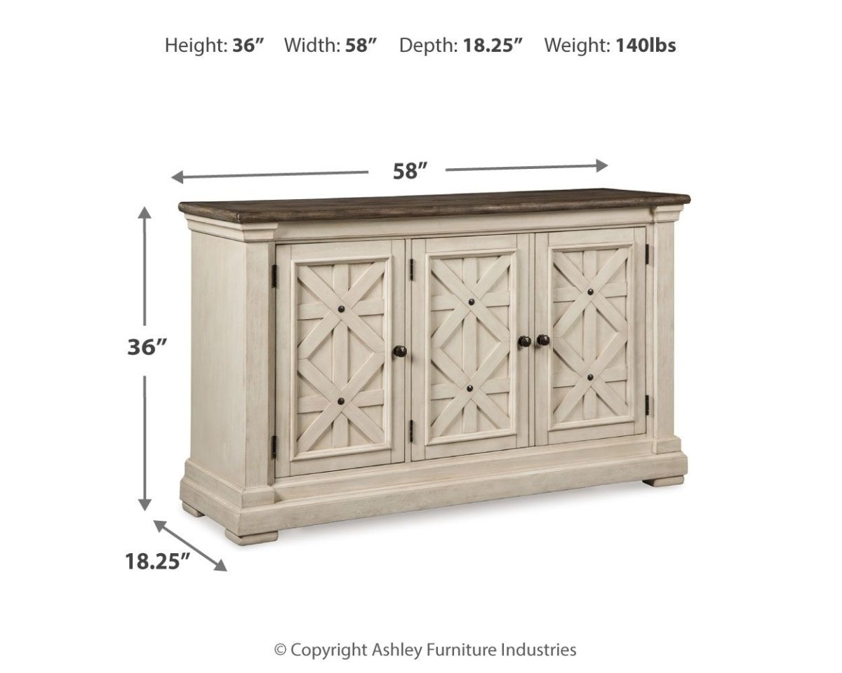 Bolanburg - Dining Room Server - Beige Servers by Signature Design by Ashley® - Walls Furniture & Mattress