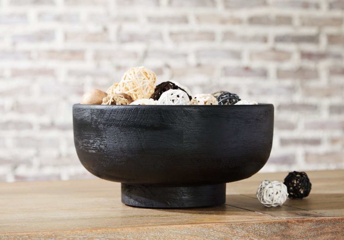 Brynnington - Bowl - Black Plates & Bowls by Signature Design by Ashley® - Walls Furniture & Mattress